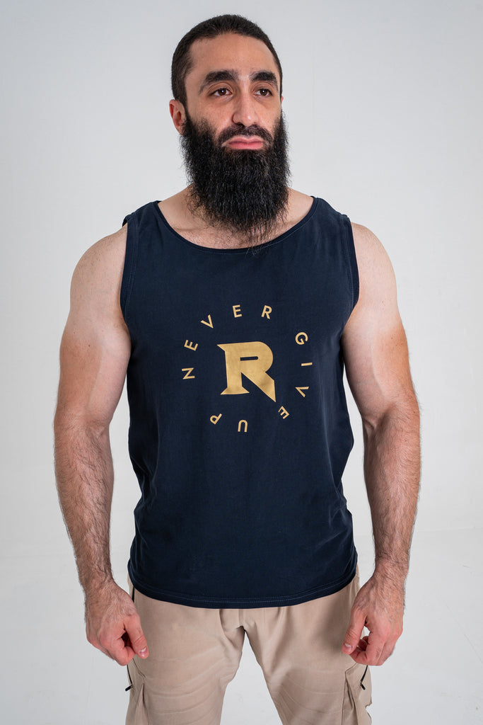 A hybrid between a stringer & tank top. We proudly introduce our